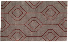 Tapis En Laine 90x150 Mauve