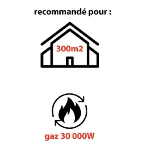 Chauffage gaz infrableu - chauffage, a