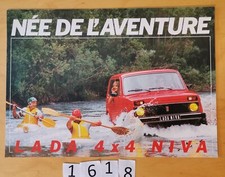 LADA NIVA 4X4 Prospectus Fr 2 pages 1988?