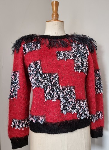 Magnifique pull rouge tricot - magnifique,