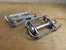 LYOTARD 45 ca PEDALES DURALUMIN VELO COURSE ANCIEN ROAD RACING BICYCLE PEDALS