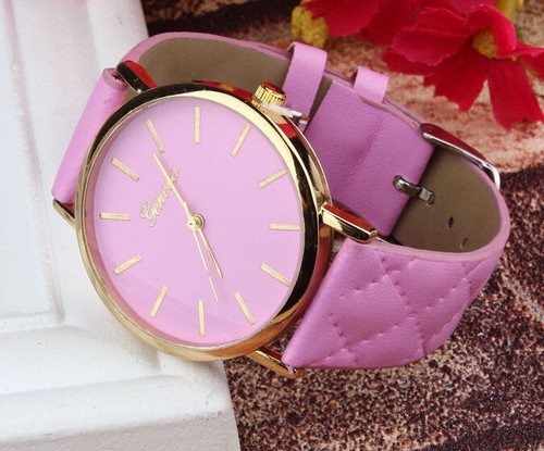 Montre capitonner quartz - ✅,