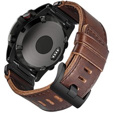 Bracelet de montre Horween pour robuste Garmin Fenix Approach MARQ Quatix D2