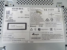 Autoradio d'origine VOLKSWAGEN POLO 5 PHASE 2 6C0035869B