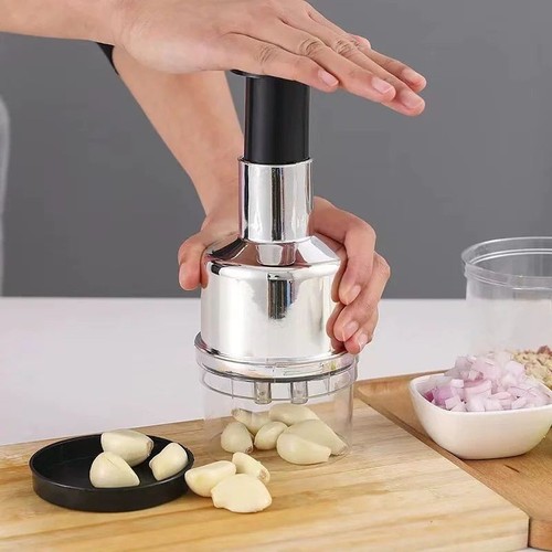 Manual hand press garlic onion - manual,