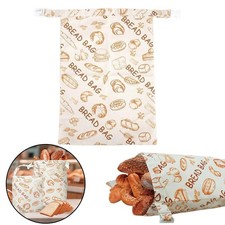 Grand sac à pain en coton