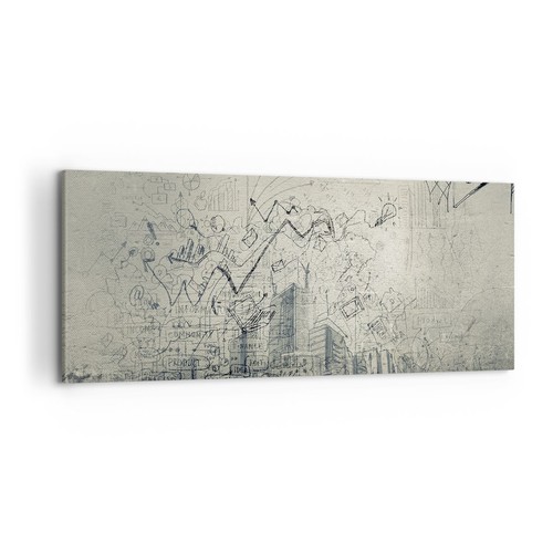 Impression sur toile 120x50cm - toile,