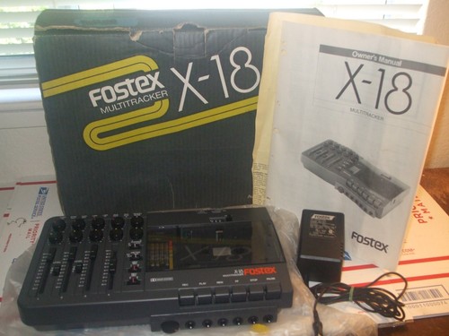 Fostex 4 track - fostex, x-18