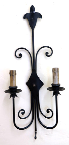 Applique fer forgé vintage - applique,