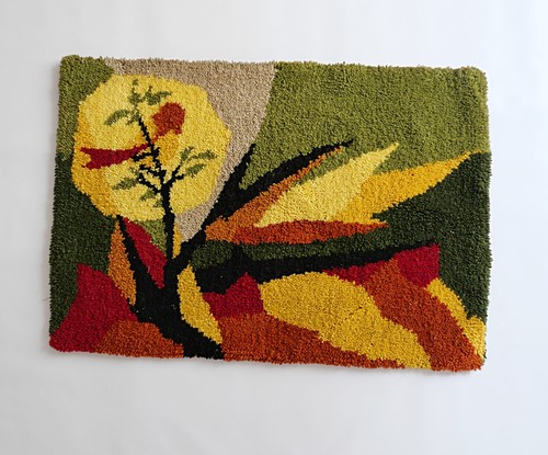Beau tapis laine - laine,