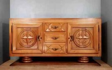 D'aprés les réalisations de Jean Royère : Buffet en enfilade époque art déco