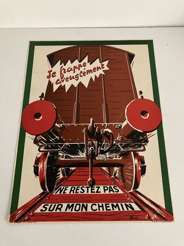 Affiche securite - de,