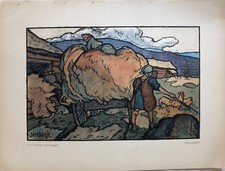 GRAVURE SUR BOIS 1918 NORDISK