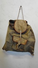 Sac A Dos Militaire Vintage En Toile