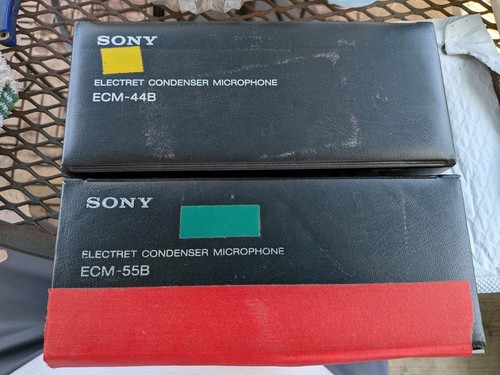Lot sony ecm - lot, &