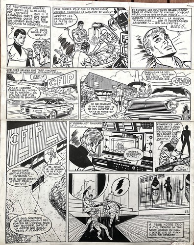 Planche originale vincent - originale, /