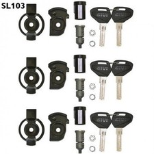 Set Unification Clés Security Serrure GIVI sl103 pour 3 Valigie-Borse Moto