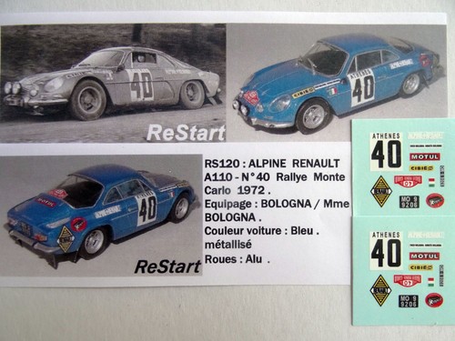 Rs120 decal restart 43 - decal, 1/43