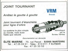 Publicité ancienne nautisme