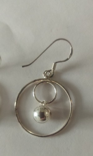Boucles oreilles argent - d´oreilles, en