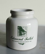 Ancien  Pot a Moutarde  Edmond fallut beauté 1980