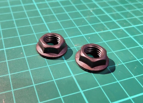 Sinclair crank nuts - sinclair,