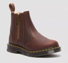 Dr Martens Slip 2976 Alyson Marron Foncé Snowplow 24017201 Classique Doc