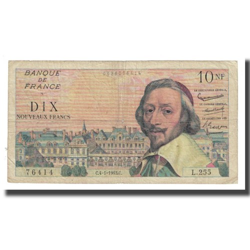 France nouveaux francs - 10,