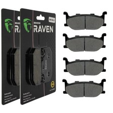 2 Kit plaquettes frein Av Ga et Av Dr Pour Yamaha XV 1100 Virago de 1994 à 1998