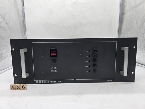 Amek 2000 series - 2000, power
