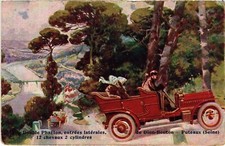PC ADVERTISEMENT DION-BOUTON AUTOMOBILE (a57331)