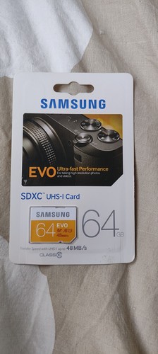 Carte mémoire sdxc evo - mémoire,