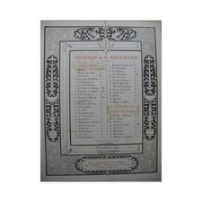 BACHMANN G. La Chilienne Piano