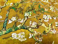 Rideau Sakura tissu Van Gogh