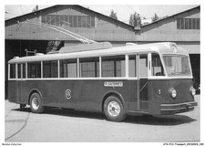 ATAP13-0930-TRANSPORT - Trolleybus n1 de la compagnie genevoise des tramways �