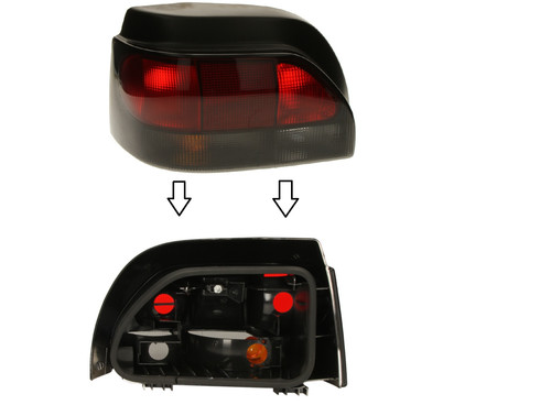 Lampe feu pour renault - feu,
