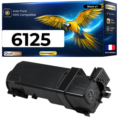 Toner 6125 compatible pour