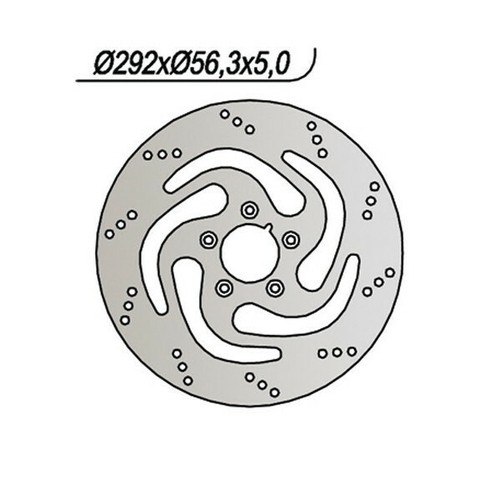 Disque frein avant ng736 - disque,