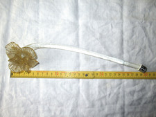 1 FLEUR ANCIENNE VERRE DE