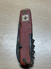 Ancien Couteau De Poche Multifonctions Suisse