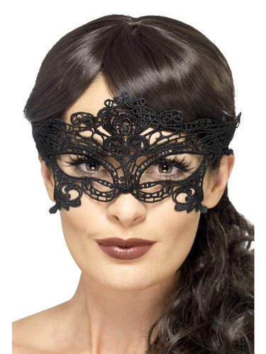 Masque yeux dentelle - de,