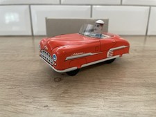 Voiture Cabriolet HS-500 « Hans Schumann » Jouet À Friction En Tôle 