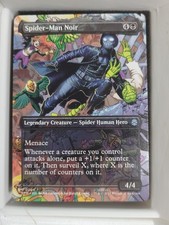 Spider man noir - noir, (borderless)