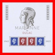 Bloc feuillet f5861 - bloc, marianne
