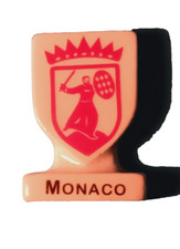 FEVE  BLASON François GRIMALDI  / COSTA MONACO porcelaine
