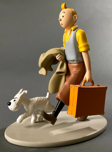 Moulinsart sculpture tintin - tintin, &