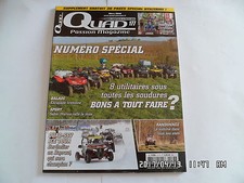 QUAD PASSION MAGAZINE N°177 03/2015 SPECIAL UTILITAIRES QUAD SSV ICE TOUR   G43