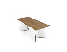 Table Fixe Pieds En Verre