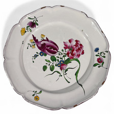 Assiette Faience Saint Amand