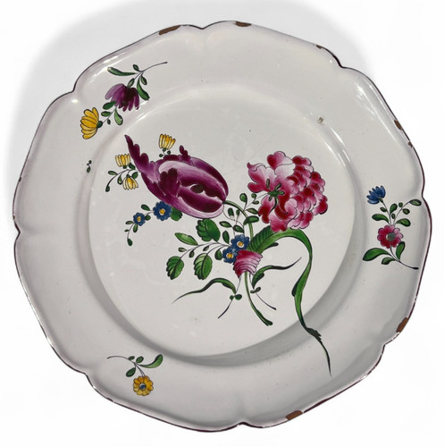 Assiette faience saint amand - saint,